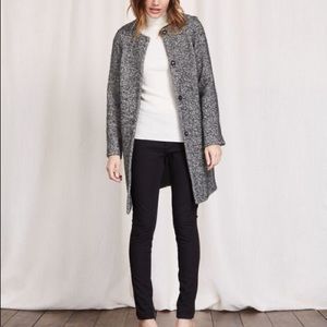 Boden Sienna Herringbone Wool Coat